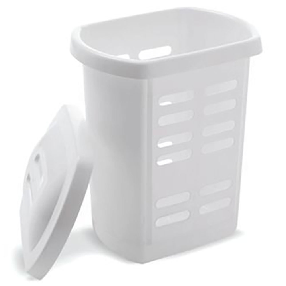 Addis - White Laundry Hamper 60L | Jomla.ae