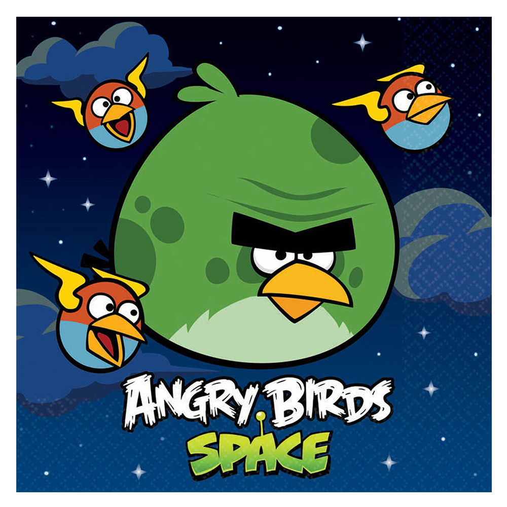 Amscan Partybecher Angry Birds – 8 Stück, Je Ca. 0,25 Liter, Bunt Bedruckt Für Kindergeburtstage