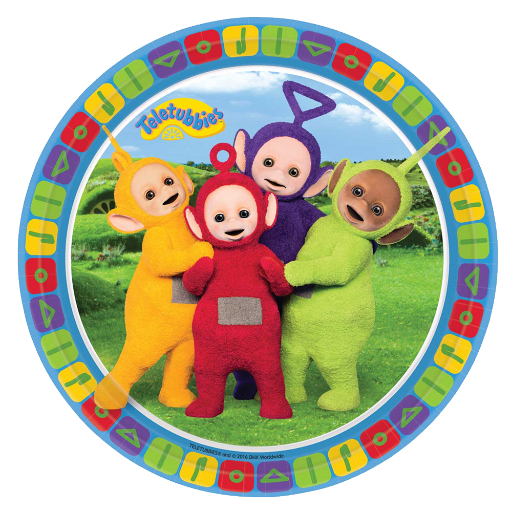 Amscan - Teletubbies Paper Plates 9