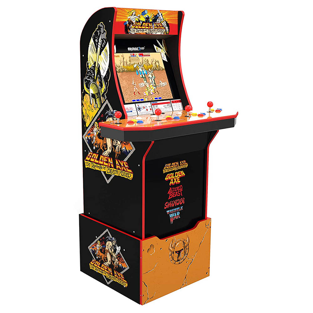 Arcade1Up - Golden Axe Arcade Cabinet With Matching Riser | Jomla.ae