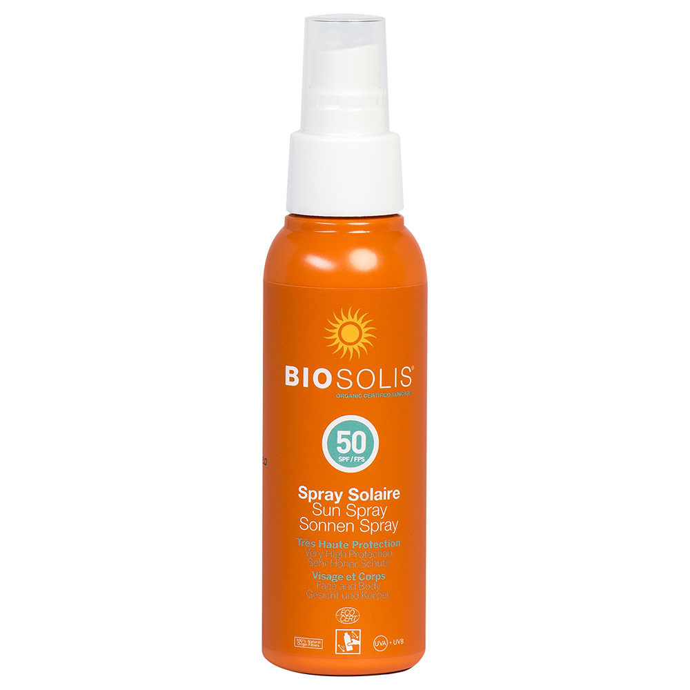 Order BIOSOLIS - Organic Sun Spray SPF 50 - 100ml Now! | Jomla.ae