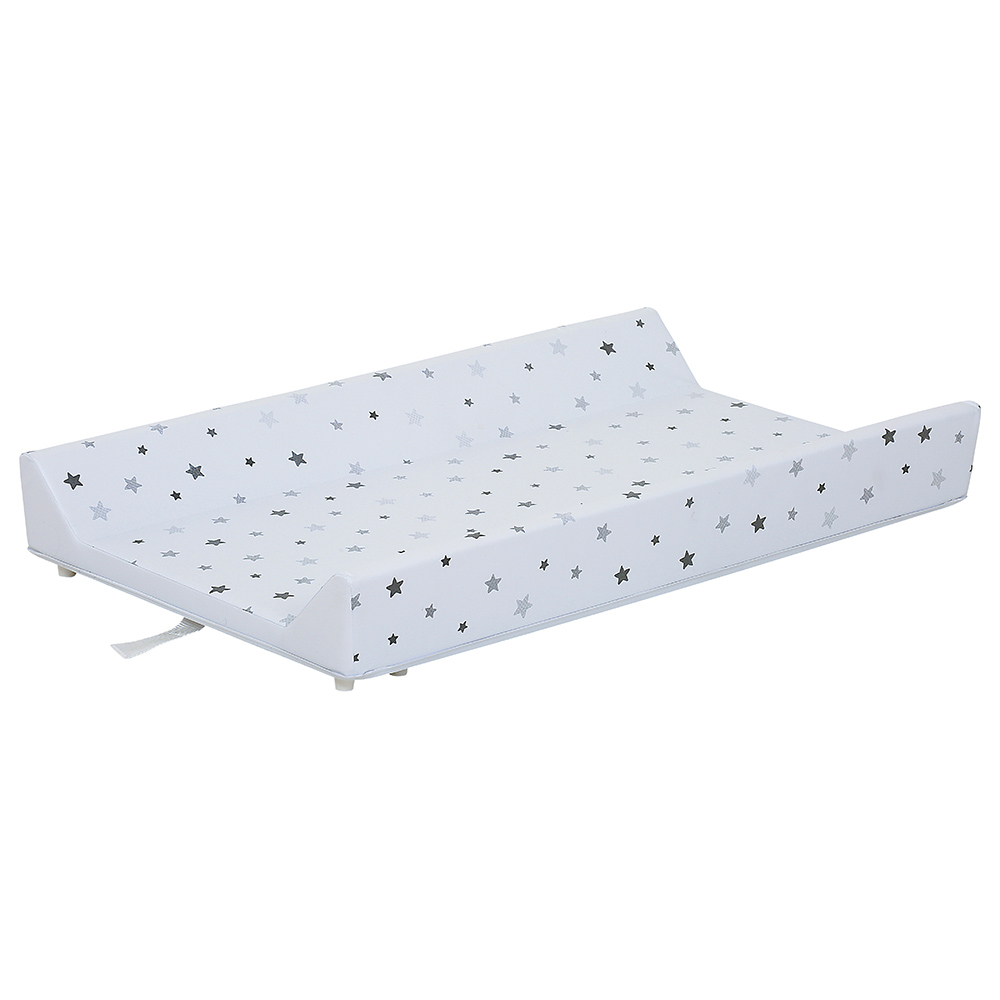 Baby Elegance PVC Cot Top Changer Mat Grey Jomla.ae