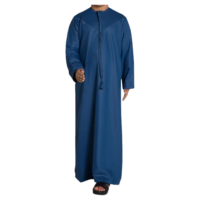 Bait Al Kandora - Kids Arabic Kandora With Embroidery - Blue | Jomla.ae