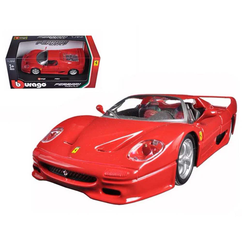 Bburago - Ferrari F50 Diecast Model Car - Red | Jomla.ae