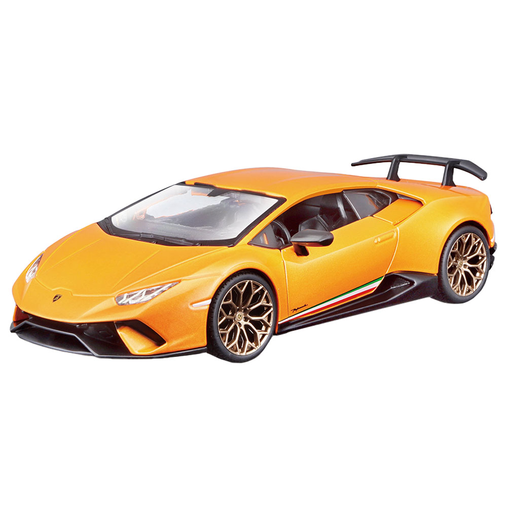 Bburago Lamborghini Huracan Performante Diecast Car - Orange | Jomla.ae