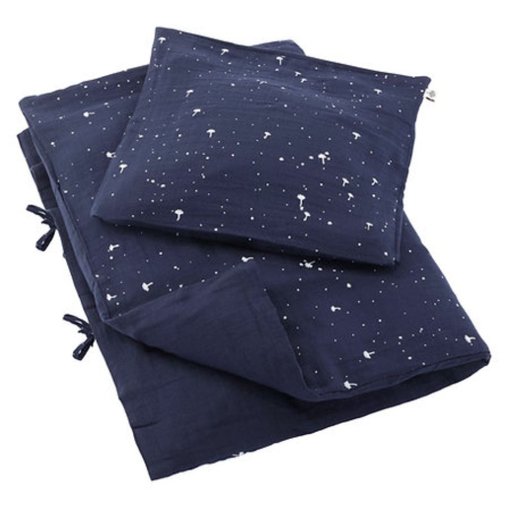 Born Copenhagen Organic Muslin Junior Bedding Night Sky Jomla.ae