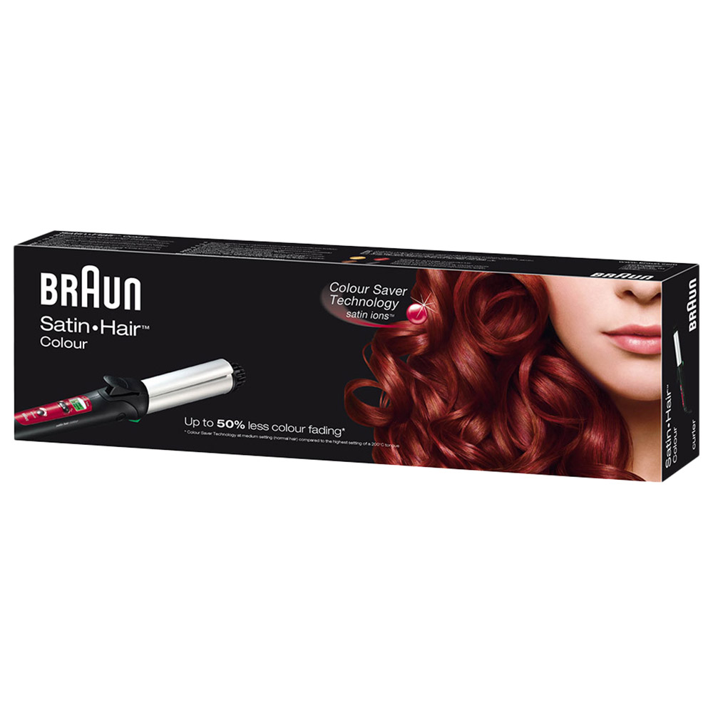 Order Braun Satin Hair Curler CU 750 Curling Iron Black Now