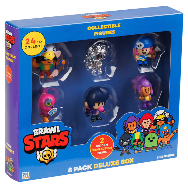 Order Brawl Stars - Figures Deluxe Box w/ 2 Hidden Characters - 8pcs ...