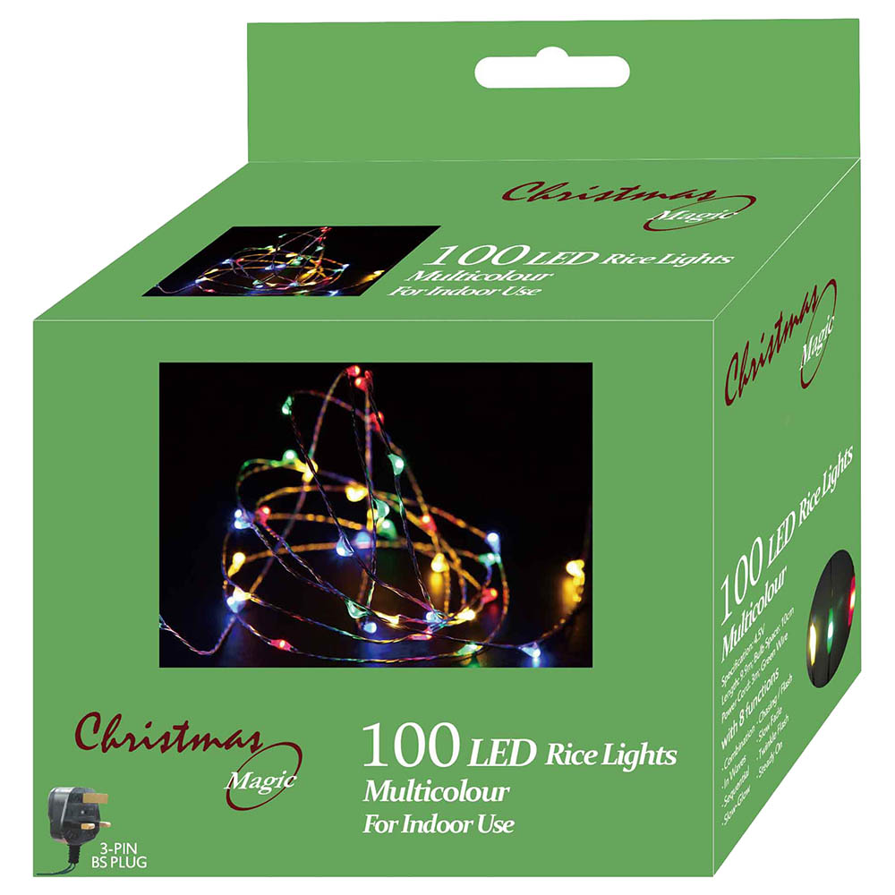 Order Christmas Magic - 100 LED Rice Lights - 9.90M Now! | Jomla.ae