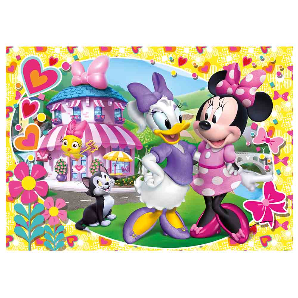 Clementoni - Minnie Happy Helpers Supercolor Puzzle - 104pcs | Jomla.ae
