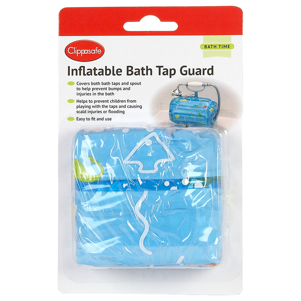Order Clippasafe Inflatable Bath Tap Guard - Blue Now! | Jomla.ae