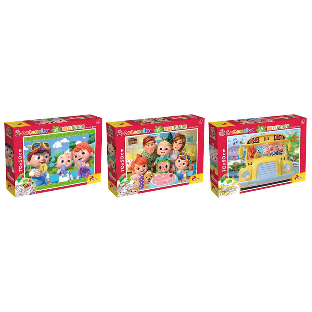 Order Cocomelon - Double Face Maxifloor 2-in-1 Sharing Is Fun Puzzle ...