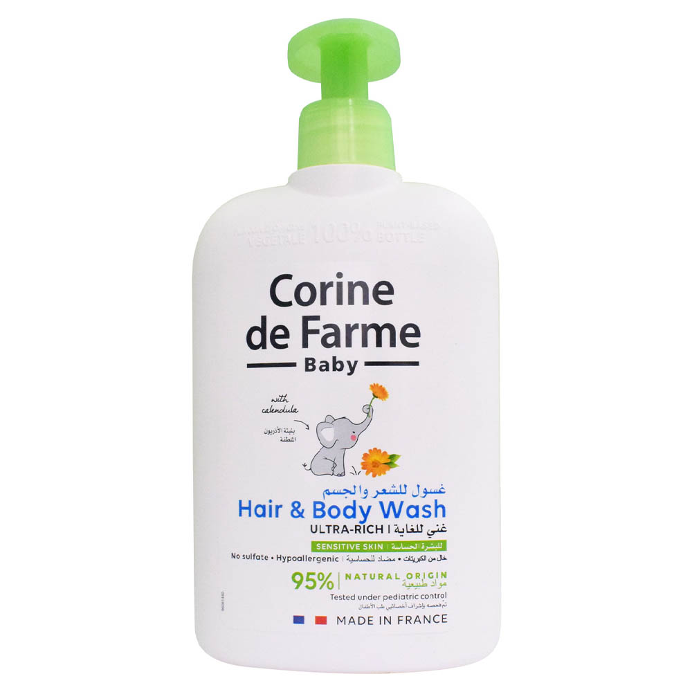 Corine De Farme Baby Hair And Body Wash Assorted 1pc Jomla.ae