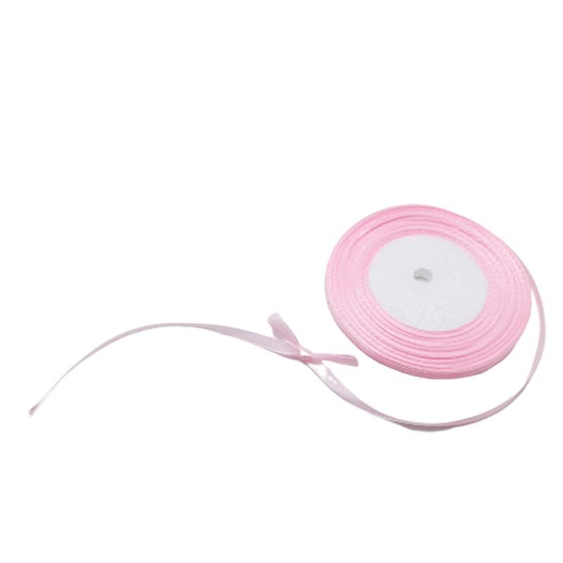 Craft Box 1/4" Satin Ribbon 36 yards Light Pink Jomla.ae