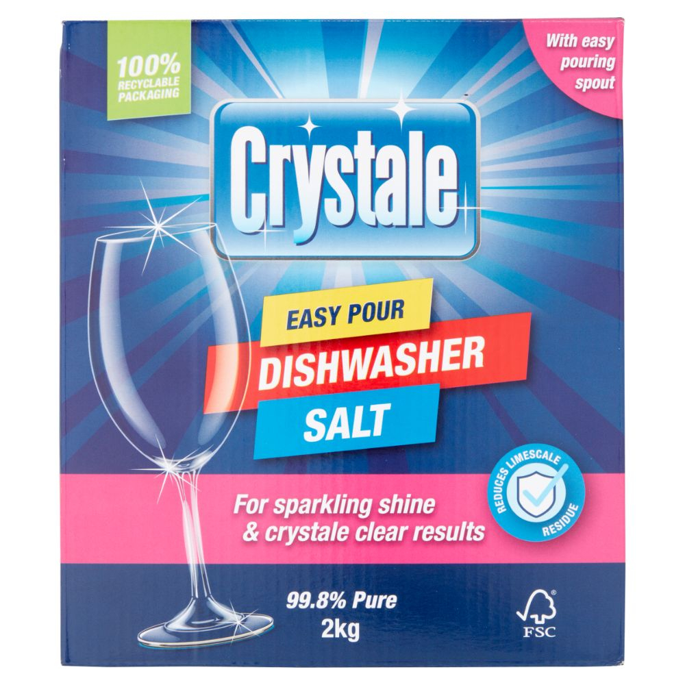 Order Crystale - Dishwasher Salt 2kg Now! | Jomla.ae