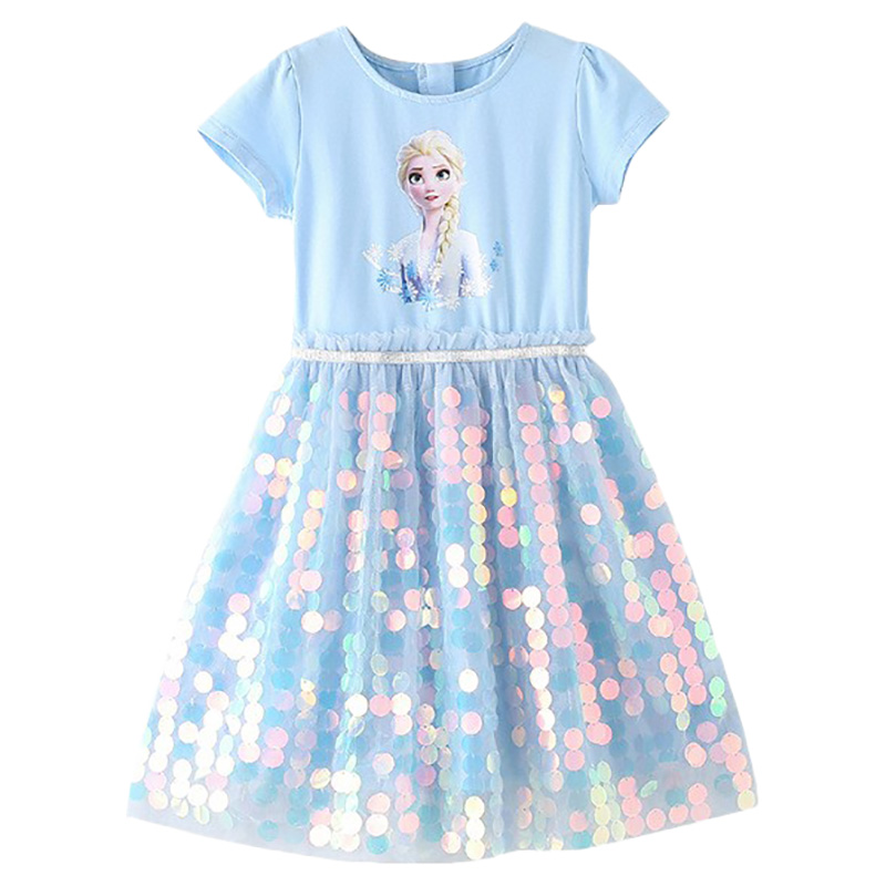 Order D' Daniela - Elsa Glitter Dress - Light Blue Now! | Jomla.ae Order D' Daniela - Elsa Glitter Dress - Light Blue Now! | Jomla.ae