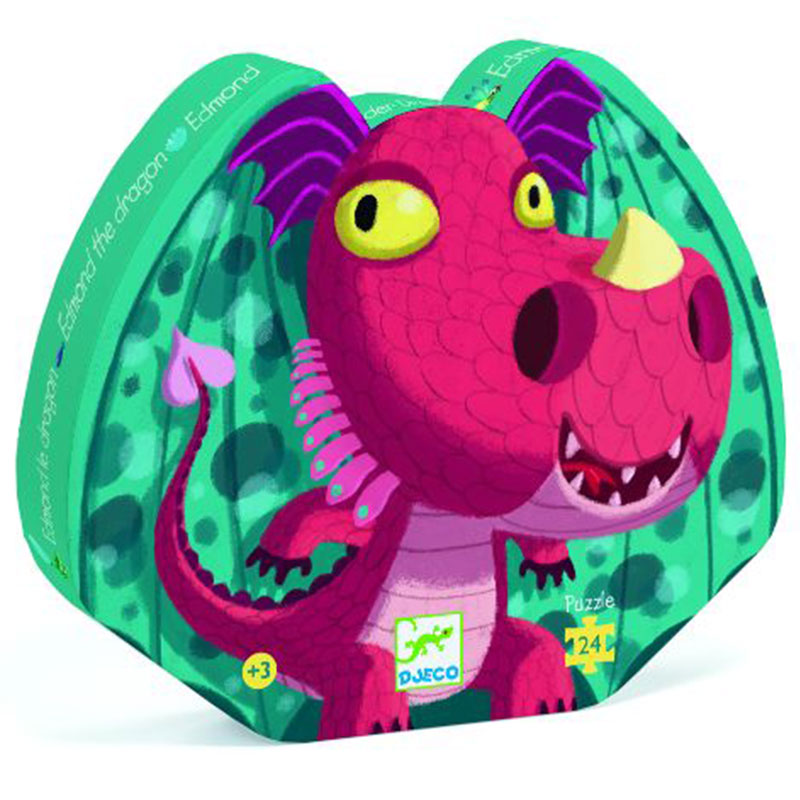 DJECO Motorik-Spiel ‚P. Edmond Der Drache‘ - Buntes Lernspiel Für Kinder Zur Förderung Der Feinmotorik