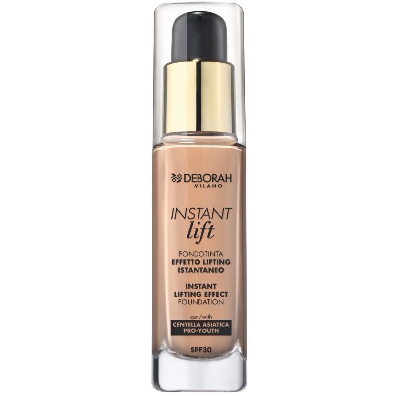 Deborah 24 Hours Perfect Nude Foundation – Farbe N.04 Apricot, Langanhaltend & Hautschön