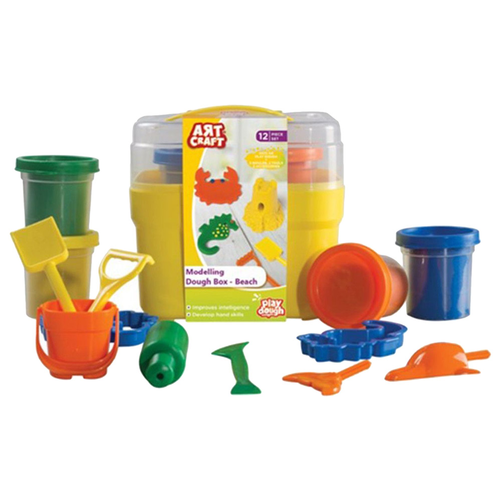 Order Dede - Art Craft Modeling Dough Box -Beach Now! | Jomla.ae