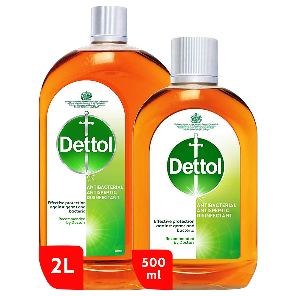 Dettol - Antiseptic Liquid 2L + 500ml | Jomla.ae