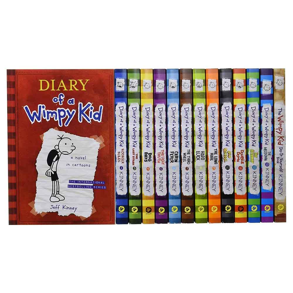 Order Diary of a Wimpy Kid Box of Books Export Edition: 13 Books Now ...