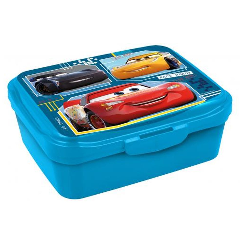 Disney Cars - Rectangular Ready Food Container 250ml | Jomla.ae