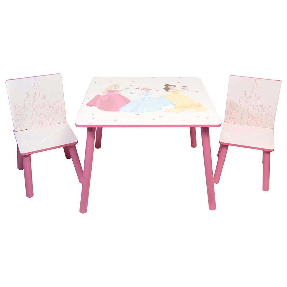 Disney Princess Lightweight Kids Table & Chair Set Jomla.ae