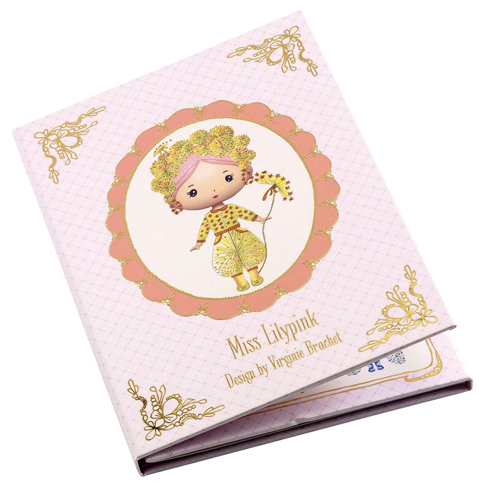Order Djeco - Miss Lily Pink Tinyly R Stickers Set Now! | Jomla.ae
