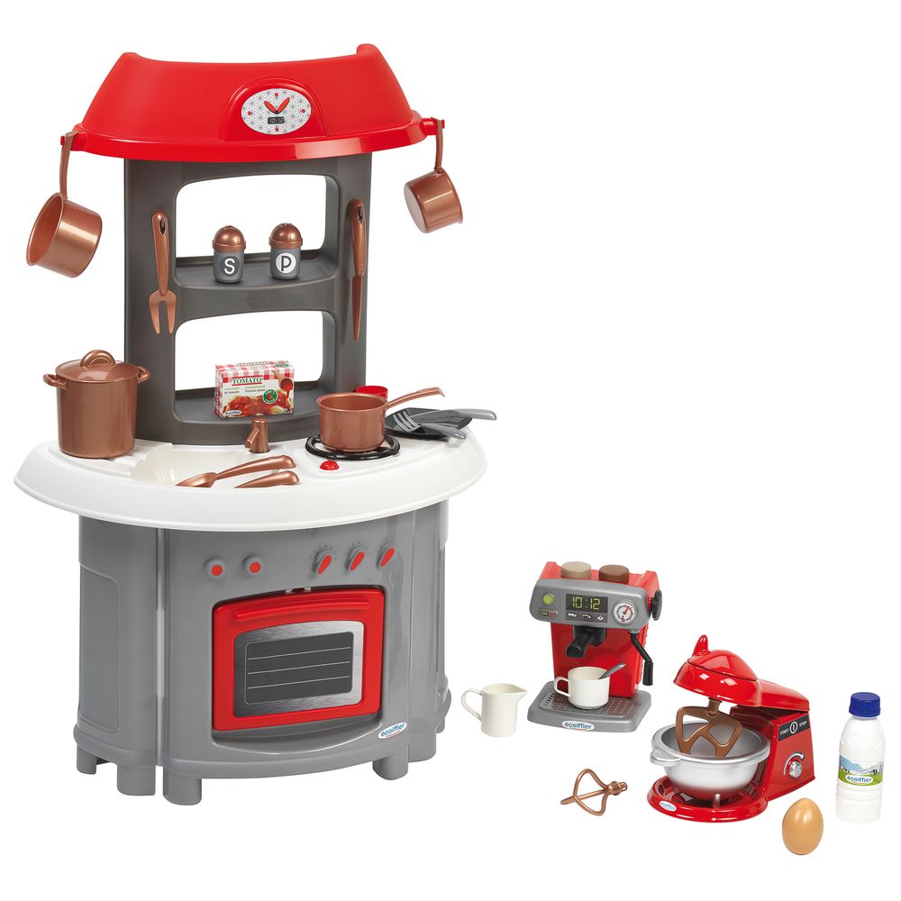 Ecoiffier Robot Pasticceria 100% Chef Con Accessori – Giocattolo Per Bambini Dai 18 Mesi – Fatto In Francia - 2