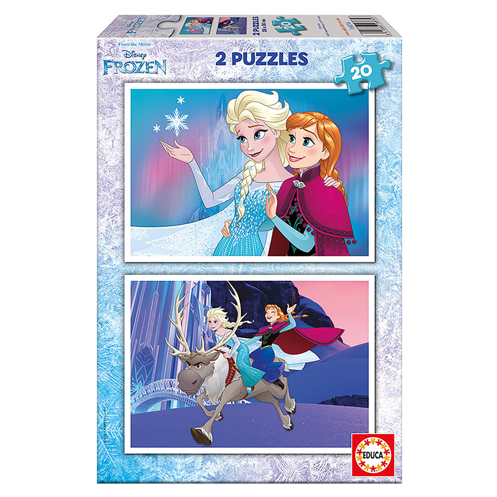 Order Educa - Frozen Puzzle 2x20pcs Now! | Jomla.ae