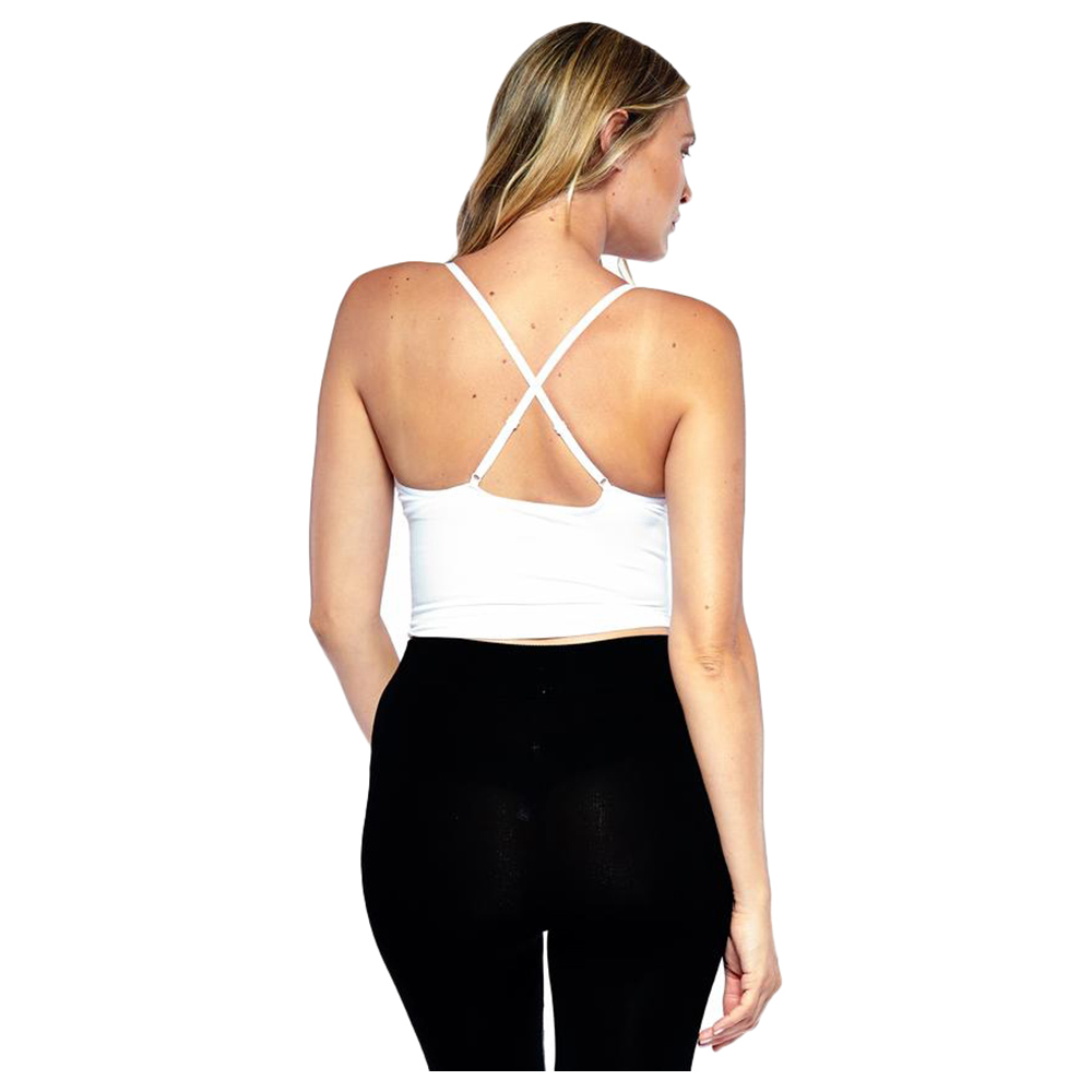 Order Electric Yoga Control Crop Bra White Now!