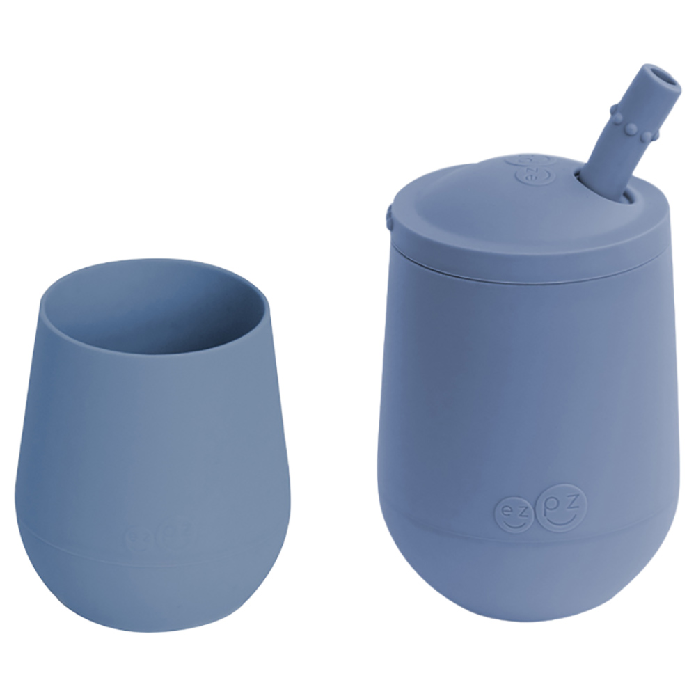 Mini Israeli Straw Order Ezpz - Tiny & Mini Straw Training Cup - Indigo Now! | Jomla.ae