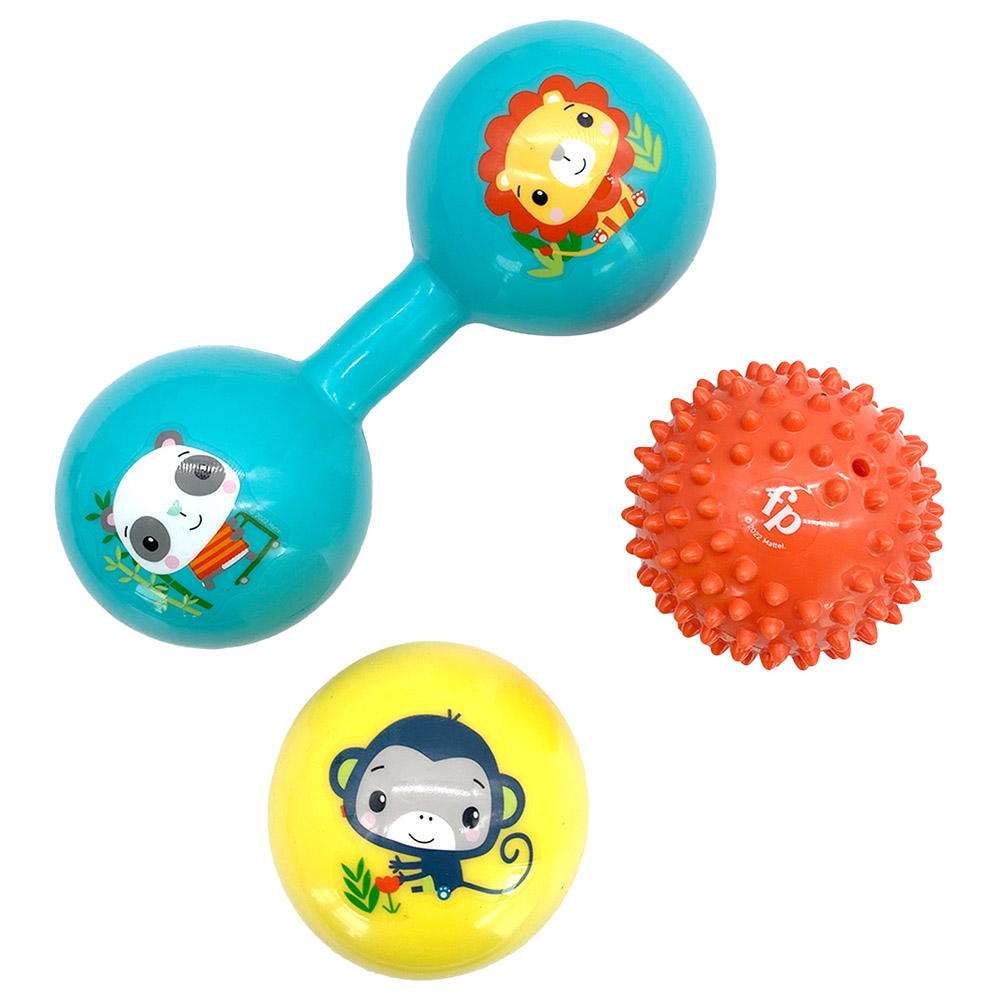 Fisher Price - Baby Training Ball Set - 3pcs | Jomla.ae