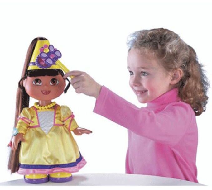 Order Fisher-Price - Dora Magic Hair Fairytale (Arabic) Now! | Jomla.ae