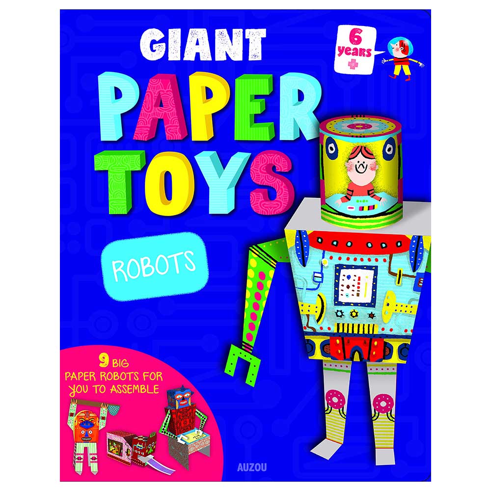 Order Giant Papertoys Robots Book Now! Jomla.ae