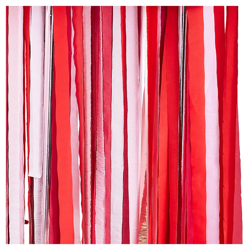 Order Ginger Ray - Rose Gold/Pink/Red Streamer Party Backdrop Now ...