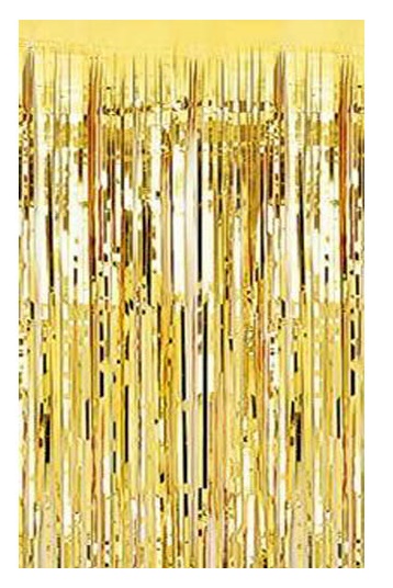 Order Gold Metallic Curtain Now! | Jomla.ae
