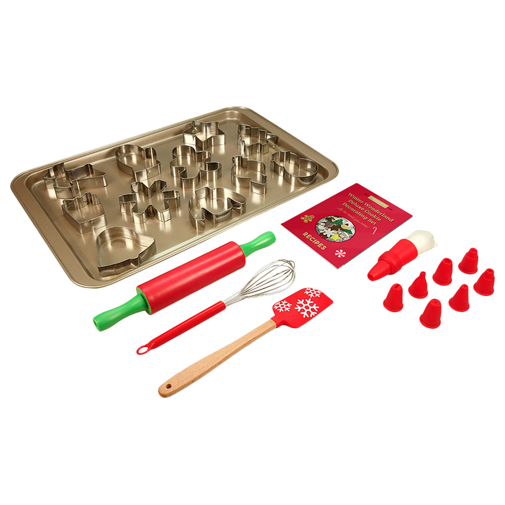 Set Per Decorazione Biscotti 12 Pezzi – Beccucci E Sac à Poche - 2