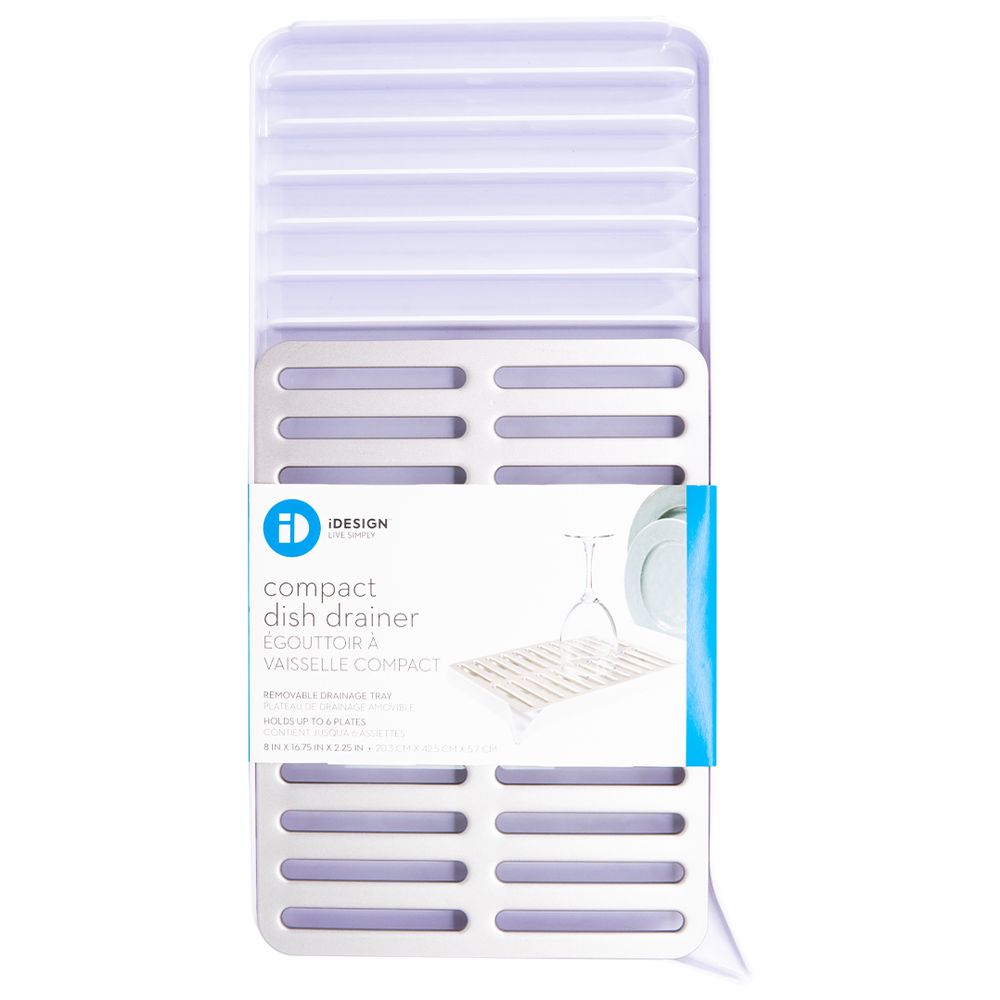 Compact Dish Interdesign Dish Drainer IDesign Forma Dish Drainer