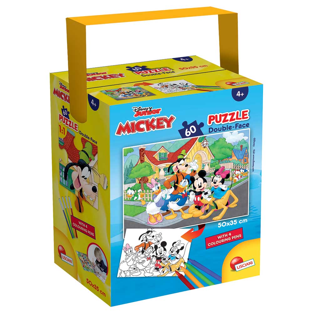 Order Lisciani - Disney Puzzle In A Tub Mini 60Pcs - Mickey Now! | Jomla.ae