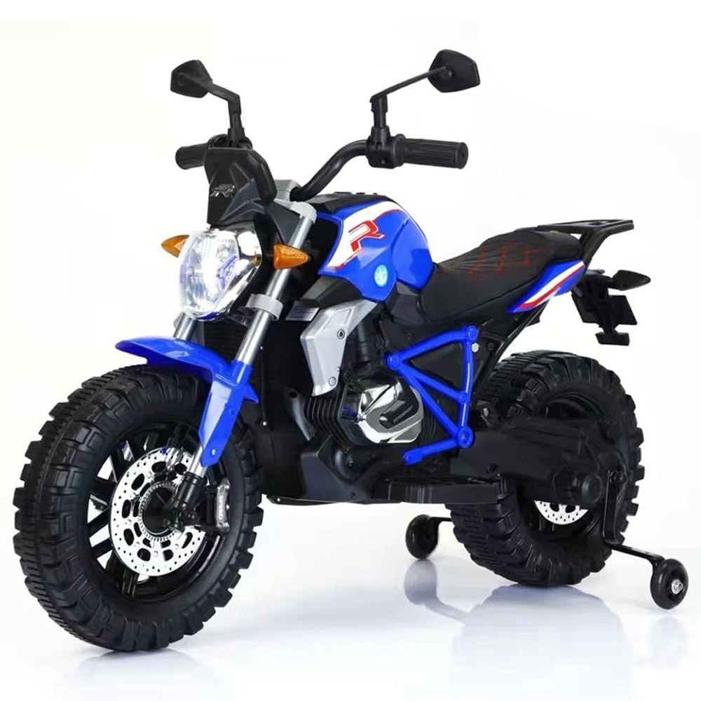 Myts Kids Sporty Ride on Motorbike 12V Blue Jomla.ae