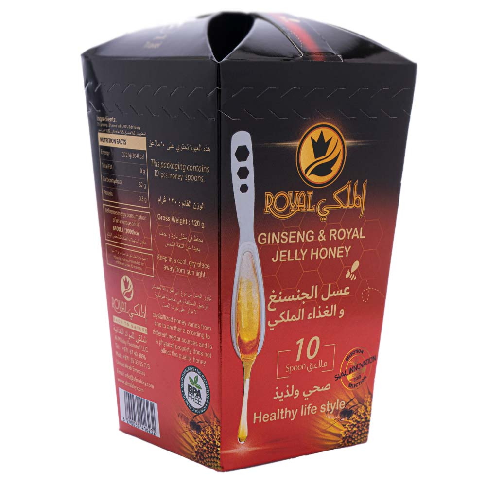 Natureland Honey Blend Royal Jelly and Ginseng 250g main image 1