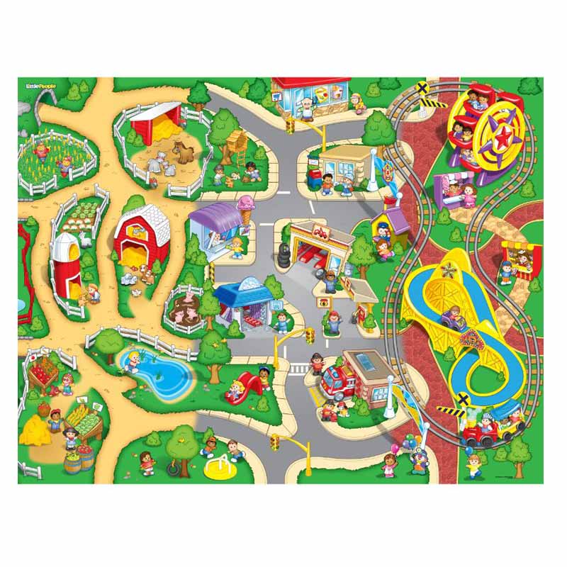 TCG - Fisher Price - 6 Piece Jumbo Mega Mat | Jomla.ae