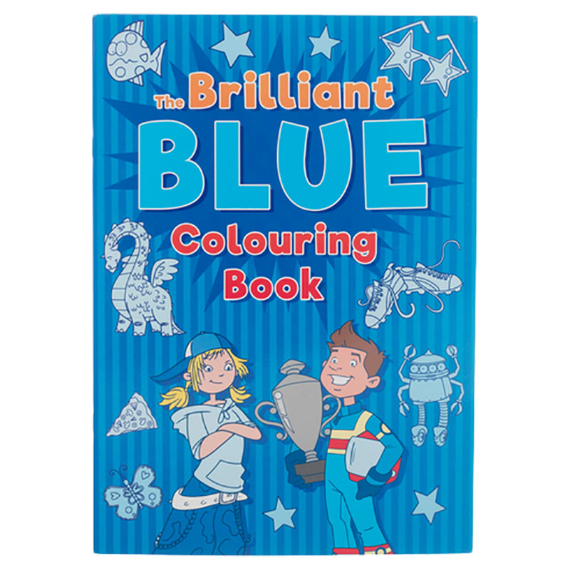 Order The Brilliant Blue Colouring Book Now! | Jomla.ae