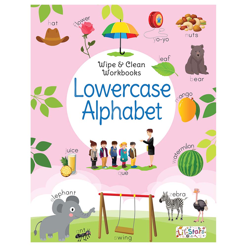 Wipe & Clean Workbook Lowercase Alphabets | Jomla.ae