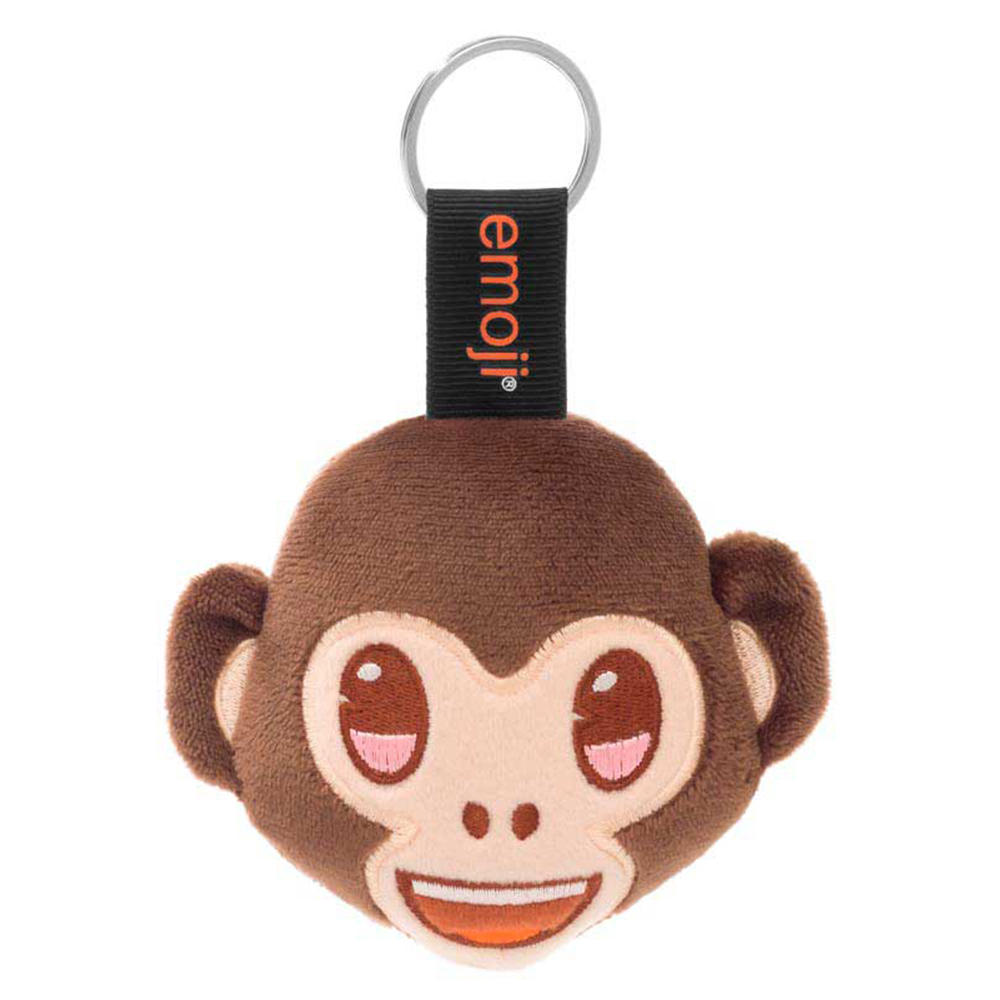 emoji - Keychain Monkey - Brown | Jomla.ae
