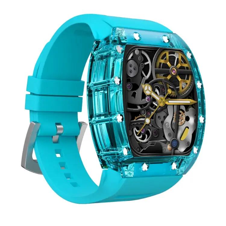 Green Lion Carlos Santos Smart Watch - Sky Blue | Jomla.ae