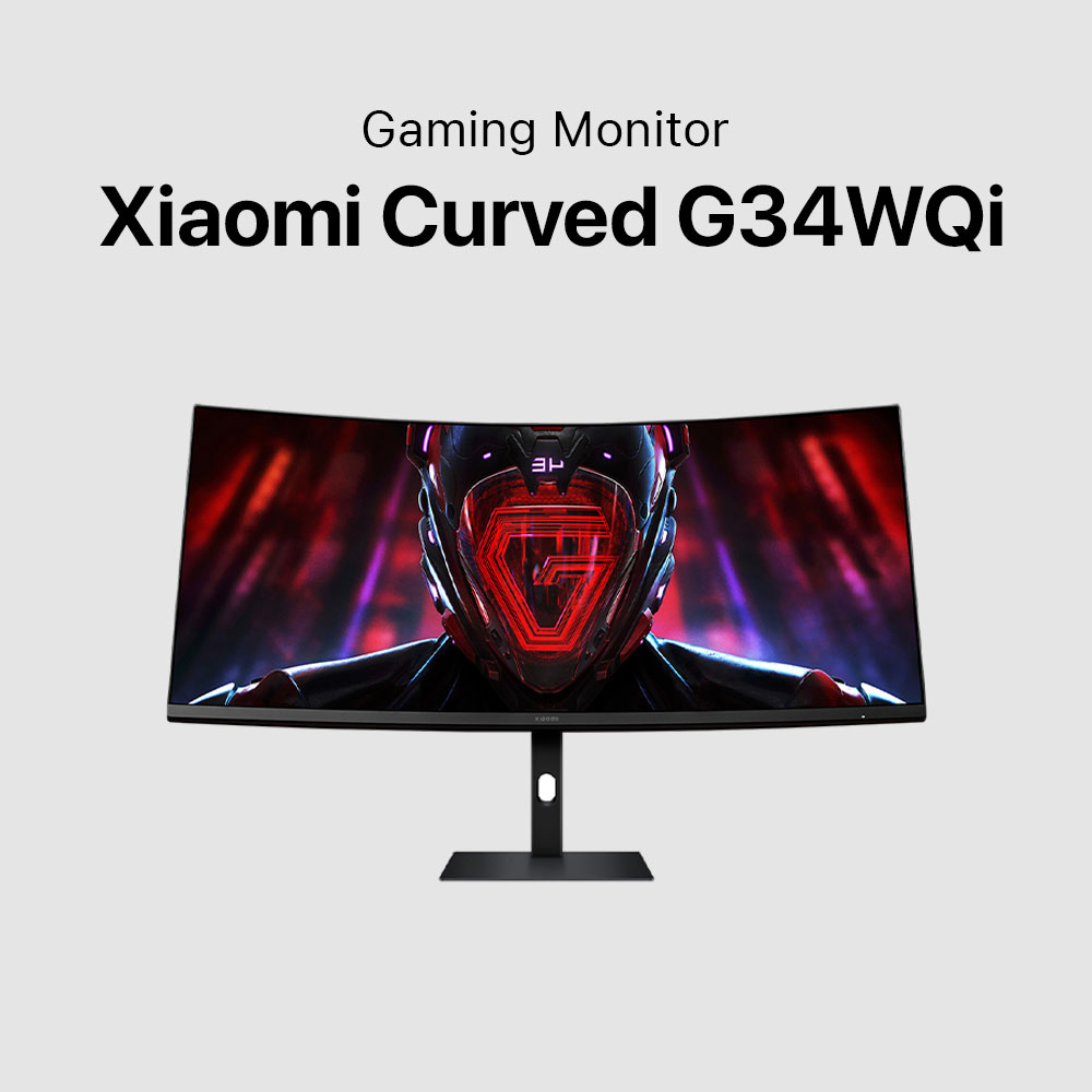 Order Xiaomi Curved Gaming Monitor G34WQi 180Hz 34Inch Now