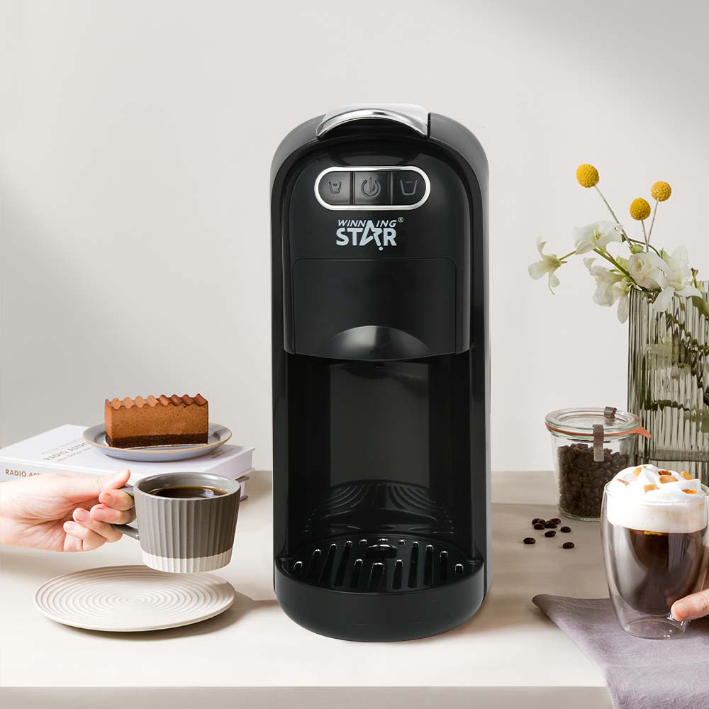 Winning Star 4 in 1 Coffee Machine with 20 Bar Pressure and 600ml Tank - View 2