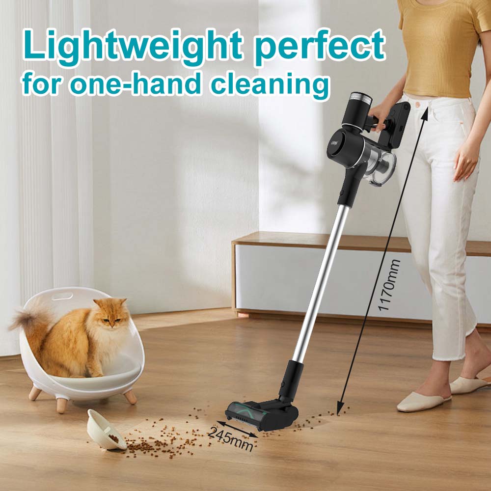 Winning Star Wireless Vacuum Cleaner with 27KPA Suction, Handheld Design, Dual HEPA Filter, Durable ABS - View 5